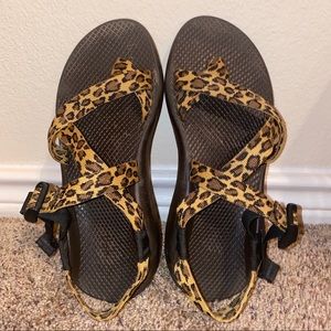 Cheetah Print Chacos